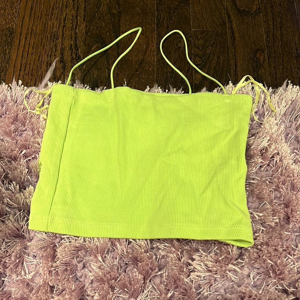 Zara like green tank